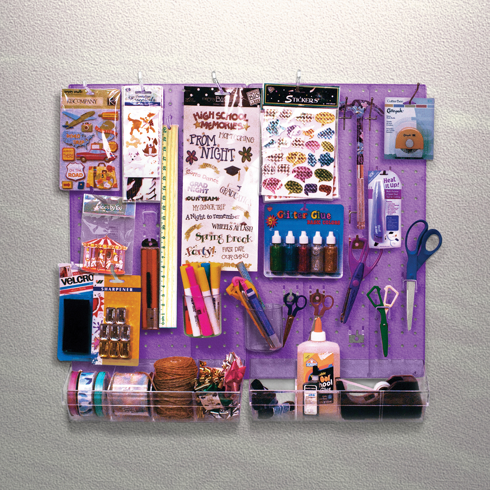 Arts and Crafts Pegboard Organizer Kit Arts and Crafts Pegboard Organizer Kit